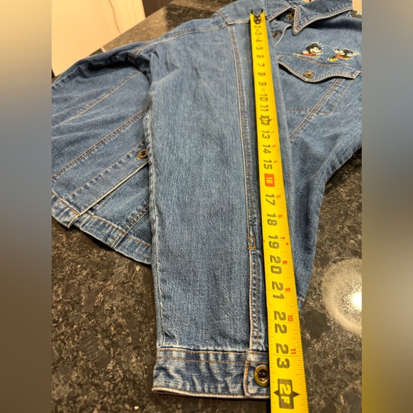 Mickey Mouse women’s collared long sleeve denim button down. - Picture 10 of 11